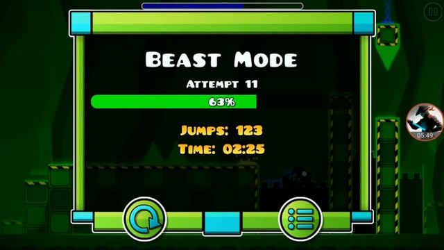 Я кубик. Geometry Dash world. смотреть онлайн