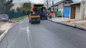 Асфальтирование двора частного дома