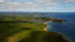 полуостров Балюзек бухта Северная залив Владимира озеро Известняк