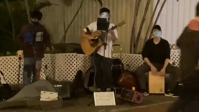 七里香 - 周杰倫Busking cover by HKNOMAD20211023