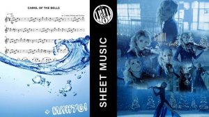 Lindsey Stirling - Carol of the Bells | Ноты для Скрипки + Минус в подарок!