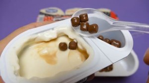 M&M's Danone Vanilla Joghurt, Danone Mars & Twix Mix Desserts