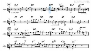 Funk in Deep Freeze - Backing Track with Sheet Music for Sax Duo