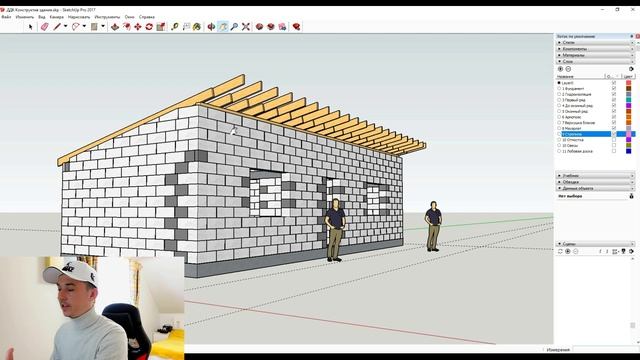 Как собрать каркас односкатной крыши своими силами. Строю гостевой дом на две студии