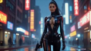 Galactic Sirens Mix Vol.1 - Melodic Techno & Minimal House   4K Sci-Fi AI Music