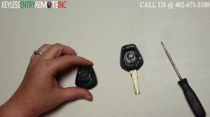 How To Replace Porsche 911 Key Fob Battery 1991 1992 1993 1994 1995 1996 1997 1998 1999 2000 2001