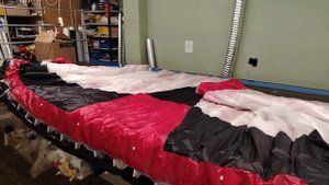 Зарисовки на тему сборки параплана.