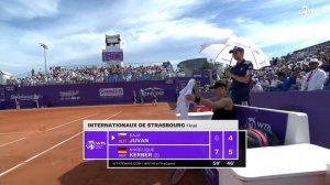 FULL MATCH | Angelique Kerber & Kaja Juvan play an EPIC in Strasbourg!