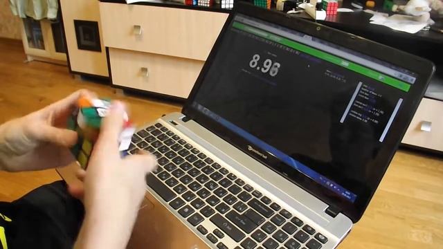 8.23 Rubik's cube average of 5 смотреть онлайн