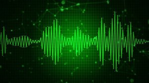 Модуляция частоты Шумана 7,83 Гц при несущей частоте 592,66 Гц|Schumann frequency modulation 7.83Hz