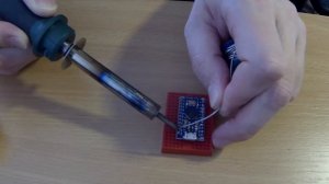 Soldering Arduino Pro Micro