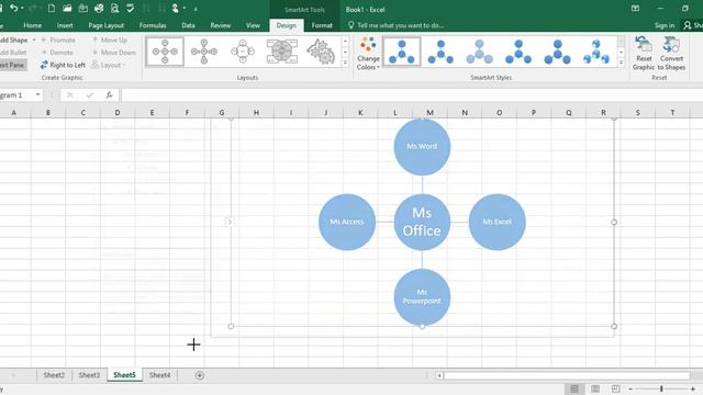 Smart Art | Excel Smart Art in Hindi | Create Smart Art Design  | Excel Tricks  & Tips |Insert Tab