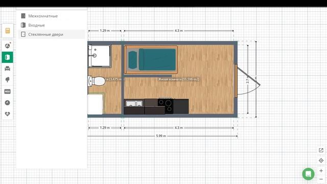 Tiny house 3*6m смотреть онлайн