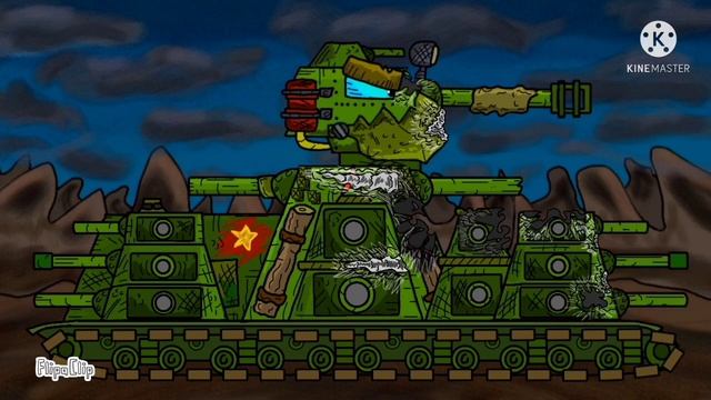 кв 44 VS Кв 45! Мультики про танки. 6#