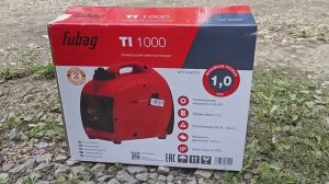 Генератор Fubag TI 1000 первые впечатления!