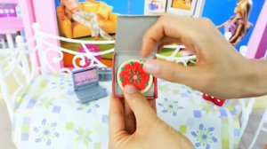 Барби Куклы Игра Для Девочек Для Малышей Для Детей Мультик Мультфильм Дочки Матери Розовый Дом