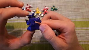 Игрушки 90х, Могучие Рейнджеры из шоколадных яиц ТОМБОЛА