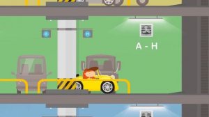 Doctor McWheelie - Multi-level parking. Baby cartoon.