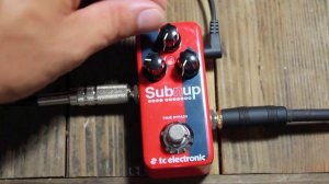 Sub 'N' Up Mini Octaver Demo on Bass, by Ariel Garcia