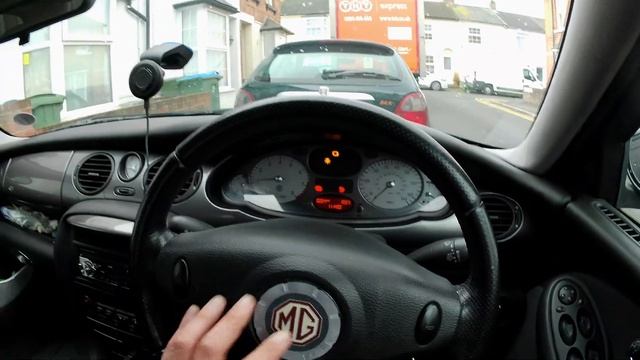 Wet Weather Plan: MG ZT 190 plugged in to scan