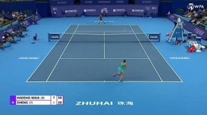 CONDENSED MATCH | Beatriz Haddad Maia vs. Zheng Qinwen | 2023 Zhuhai Final | WTA Highlights