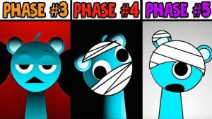 Фаза 3 ПРОТИВ фазы 4 ПРОТИВ фазы 5, НО все живы - Incredibox Sprunki