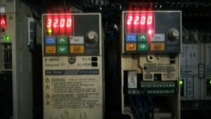 setting Inverter omron varispeed V7