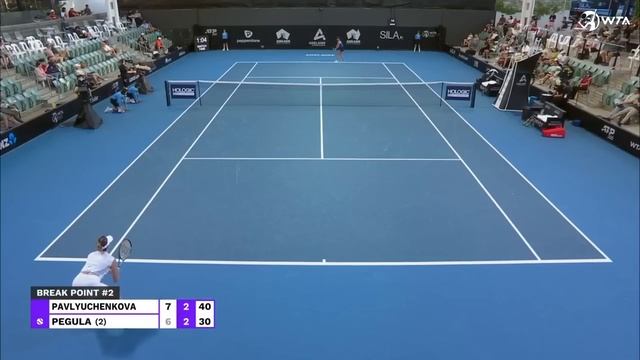 CONDENSED MATCH | Pavlyuchenkova vs. Pegula | 2024 Adelaide Quarterfinal | WTA Highlights