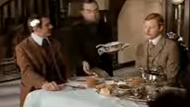 Овсянка, сэр. Мясо будет к обеду....