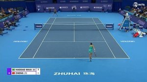 FULL MATCH | Beatriz Haddad Maia vs. Zheng Qinwen | 2023 WTA Elite Trophy Final Zhuhai