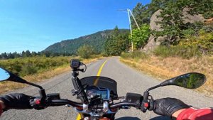 BMW R9T & Moto Guzzi Griso 1200 Playdate | Part 2 | A Moto Guzzi Rides to Genoa Bay-Sounds Italian!