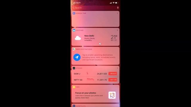 How to Remove News Widget from Today View Screen on an iPhone (iOS 13.3)? смотреть онлайн