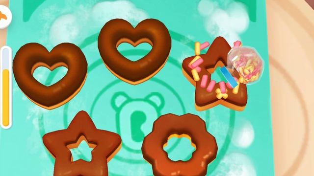 Мультфильм готовим вкусные сладости обзор игры обучение стрим дети