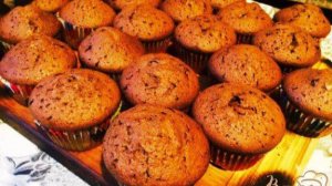 Шоколадные кексы