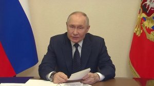 Владимир Путин. Совещание по экономическим вопросам 22 января 2024 года.
