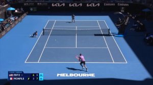 Taylor Fritz v Gael Monfils Highlights | Australian Open 2025 Third Round