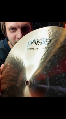 Как выглядит тарелка Paiste formula 602 #smattdrum #paiste #602 #formula #cymbals #music #top #rec