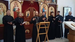 Духовные песнопения в день Крещения Господня.mp4