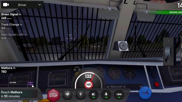 INDIAN TRIN SIMULATOR 😍😍🚄🚄/WDP-4D/VISTADOMA SUPER FAST EXPRESS/JAIPUR TO MATHURA JOURNEY ❤❤❤❤ смотреть онлайн