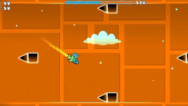 geometry dash burger level 3 "ultimate destruction" all coins смотреть онлайн