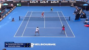 Molteni/Muhammad v Venus/Routliffe Highlights | Australian Open 2025 Quarterfinal