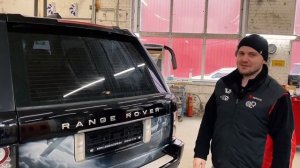Стеклопластиковая крышка багажника на 322 кузов Range Rover