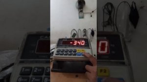 kalibrasi indikator merk CAS CI-200A