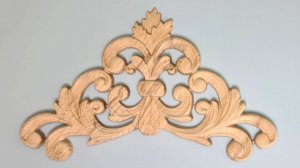 Резной уголок из дерева . Арт. 330