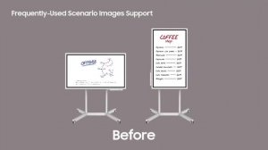 Samsung Flip WM55H Digital Flip Chart Interactive Display