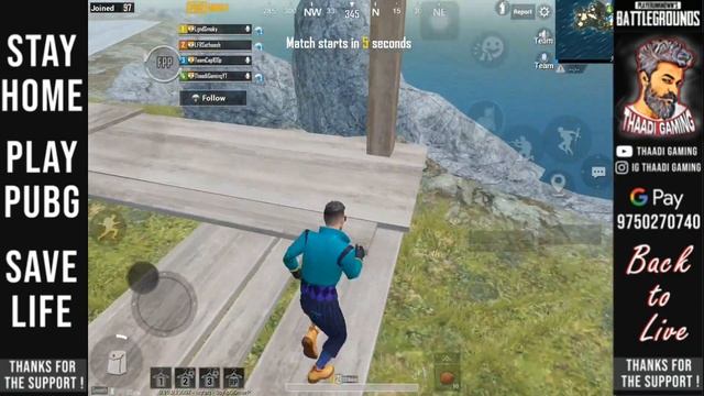 🔴THAADI GAMING |PUBG MOBILE | SEASON 13 CONQUEROR | STAY HOME PLAY PUBG смотреть онлайн