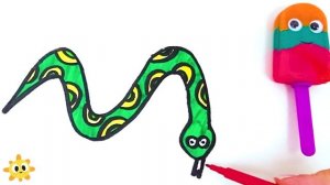 Как нарисовать змею и многое другое