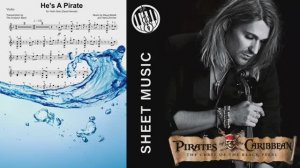 David Garrett - He is a Pirate | Ноты для Скрипки + Минус в подарок!