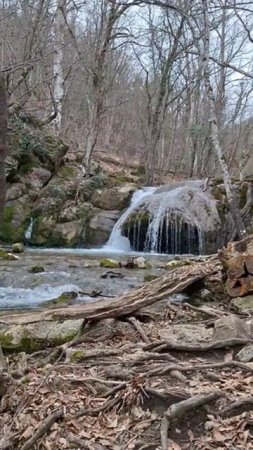 Крым. Каскады водопада