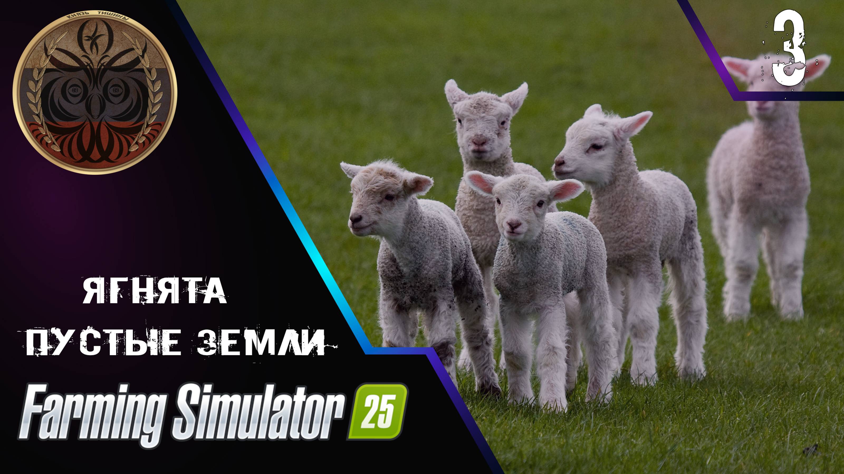 farming simulator 25 3 серия пустые земли